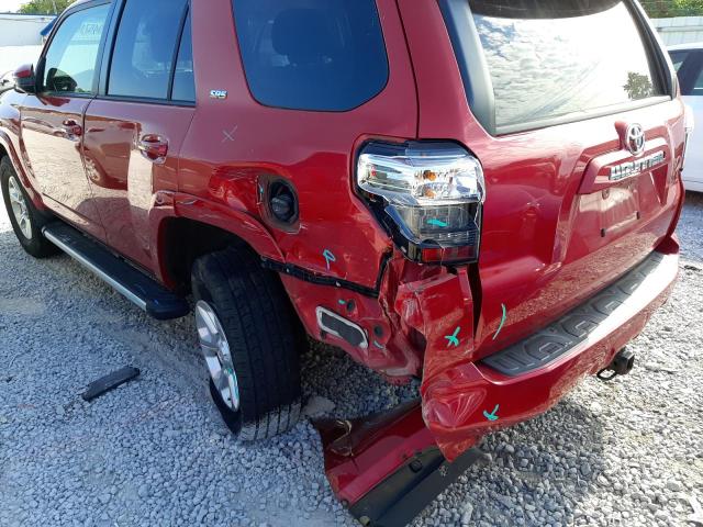 Photo 9 from auction – 2014 TOYOTA 4RUNNER SR with VIN JTEBU5JR6E5170585