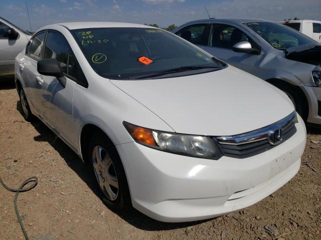 HONDA CIVIC LX 2012 with VIN 2HGFB2F5XCH609780 - Photo from auction