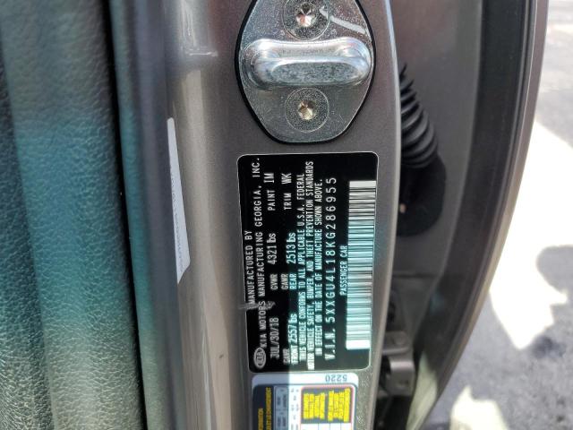 Photo 10 from auction – 2019 KIA OPTIMA EX with VIN 5XXGU4L18KG286955