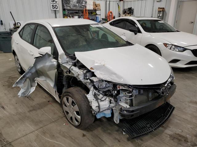 TOYOTA COROLLA L 2019 with VIN 5YFBURHE9KP874759 - Photo from auction