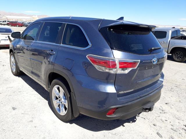 Photo 3 from auction – 2015 TOYOTA HIGHLANDER with VIN 5TDDCRFH5FS007039