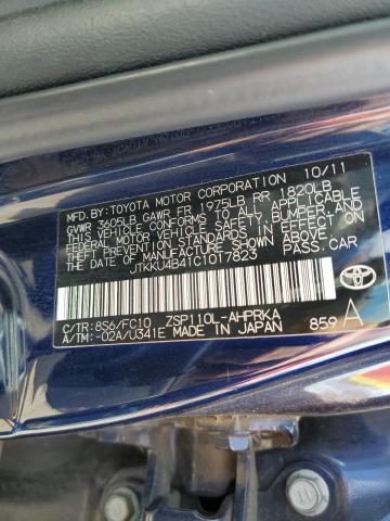 Photo 10 from auction – 2012 TOYOTA SCION XD with VIN JTKKU4B41C1017823