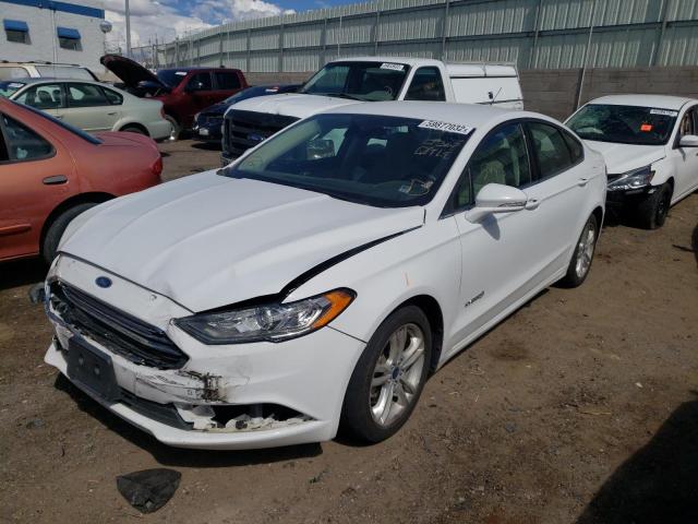 Photo 2 from auction – 2018 FORD FUSION SE with VIN 3FA6P0LU2JR242672