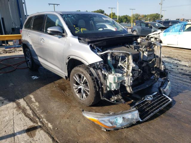 TOYOTA HIGHLANDER 2016 with VIN 5TDJKRFHXGS355488 - Photo from auction