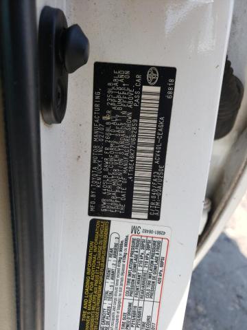 Photo 10 from auction – 2007 TOYOTA CAMRY CE with VIN 4T1BE46K77U662859