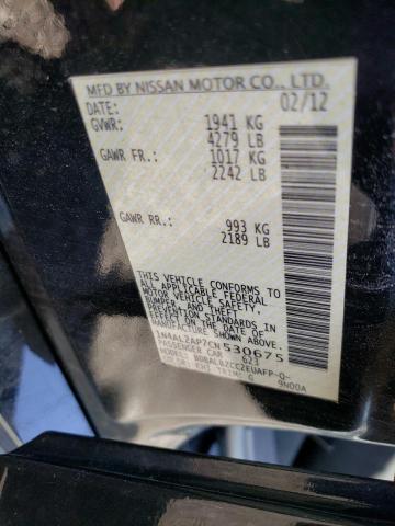 Photo 10 from auction – 2012 NISSAN ALTIMA BAS with VIN 1N4AL2AP7CN530675