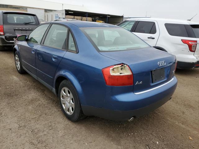 Photo 3 from auction – 2002 AUDI A4 1.8T QU with VIN WAULC68E92A052308