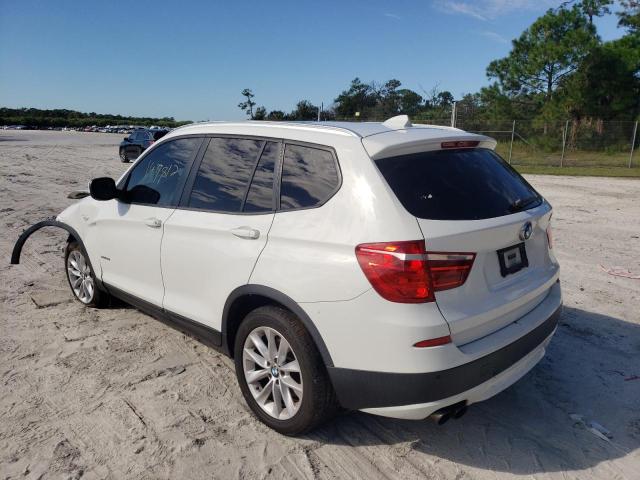Photo 3 from auction – 2013 BMW X3 XDRIVE2 with VIN 5UXWX9C51DL874460