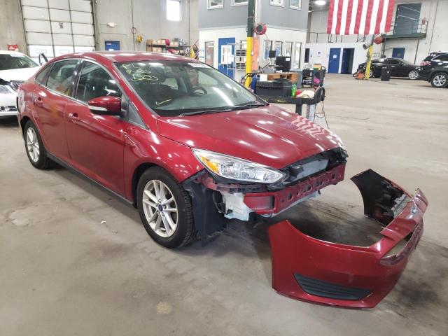 FORD FOCUS SE 2016 with VIN 1FADP3F25GL221955 - Photo from auction