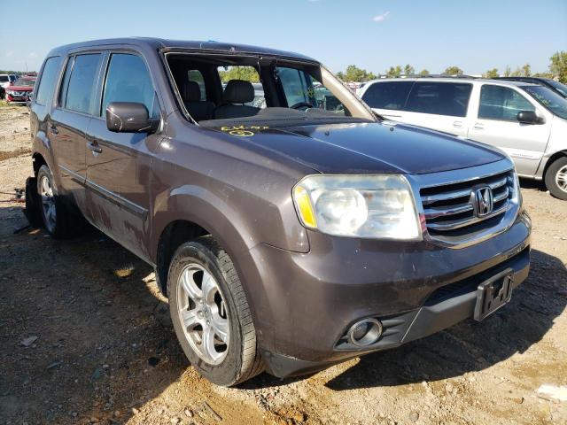 HONDA PILOT EXL 2013 with VIN 5FNYF4H54DB010112 - Photo from auction