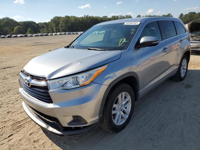Photo 2 from auction – 2014 TOYOTA HIGHLANDER with VIN 5TDZARFHXES005619