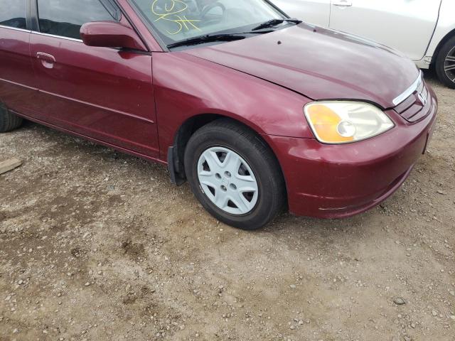Photo 9 from auction – 2002 HONDA CIVIC EX with VIN 2HGES26712H519137