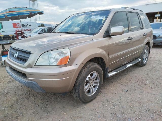 Photo 2 from auction – 2005 HONDA PILOT with VIN 2HKYF18445H538192