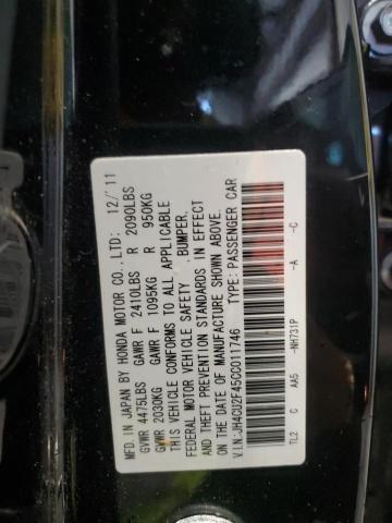 Photo 10 from auction – 2012 ACURA TSX with VIN JH4CU2F45CC011746