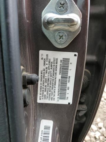 Photo 10 from auction – 2012 HONDA CIVIC LX with VIN 2HGFB2F57CH513394