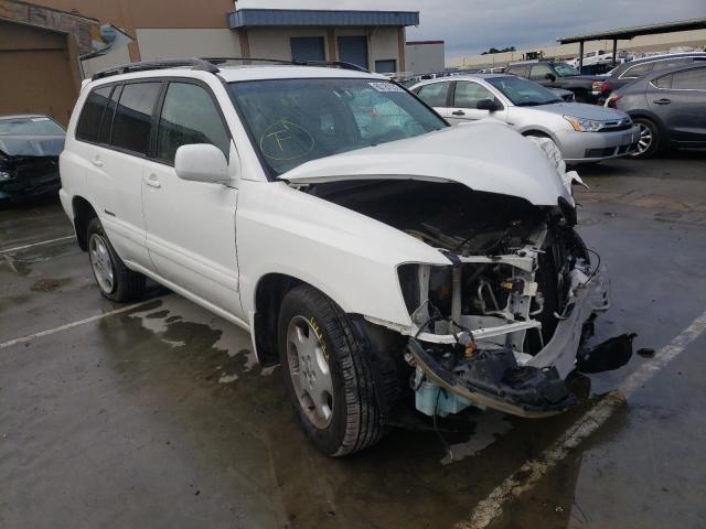 TOYOTA HIGHLANDER 2007 with VIN JTEEP21A970225964 - Photo from auction