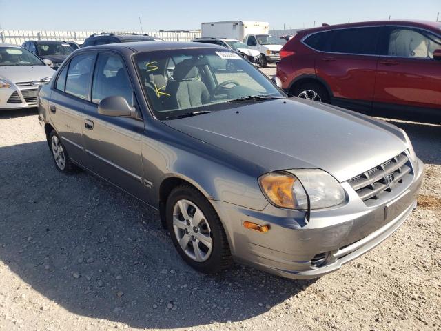 HYUNDAI ACCENT GL 2003 with VIN KMHCG45C63U489242 - Photo from auction