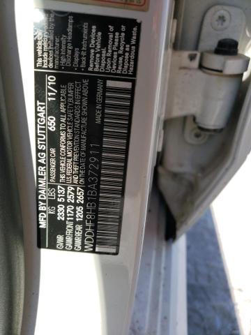 Photo 10 from auction – 2011 MERCEDES-BENZ E 350 4MAT with VIN WDDHF8HB1BA372911
