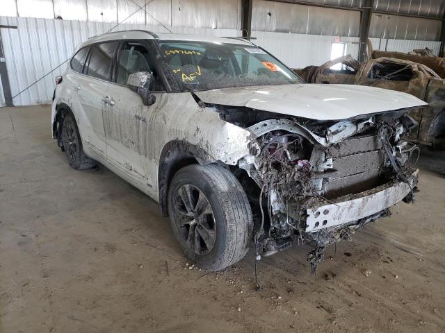 TOYOTA HIGHLANDER 2021 with VIN 5TDGBRCH5MS532362 - Photo from auction