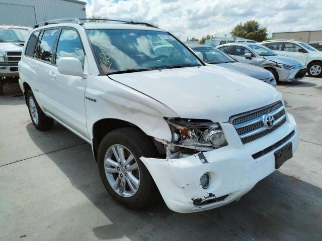 TOYOTA HIGHLANDER 2007 with VIN JTEEW21A070045579 - Photo from auction