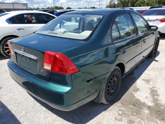 Photo 4 from auction – 2001 HONDA CIVIC LX with VIN 1HGES165X1L044341