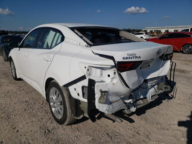 Photo 3 from auction – 2020 NISSAN SENTRA S with VIN 3N1AB8BVXLY244077