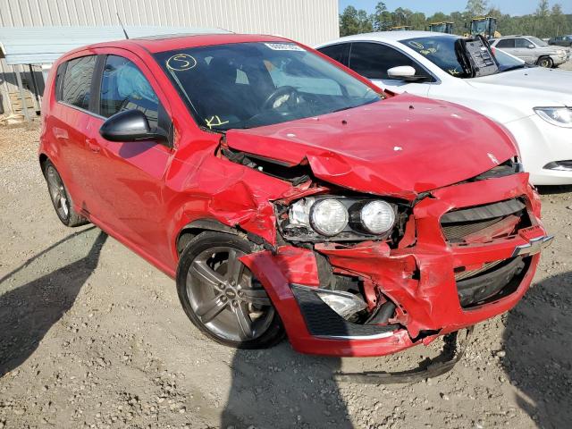 Photo 1 from auction – 2013 CHEVROLET SONIC RS with VIN 1G1JH6SB1D4149958