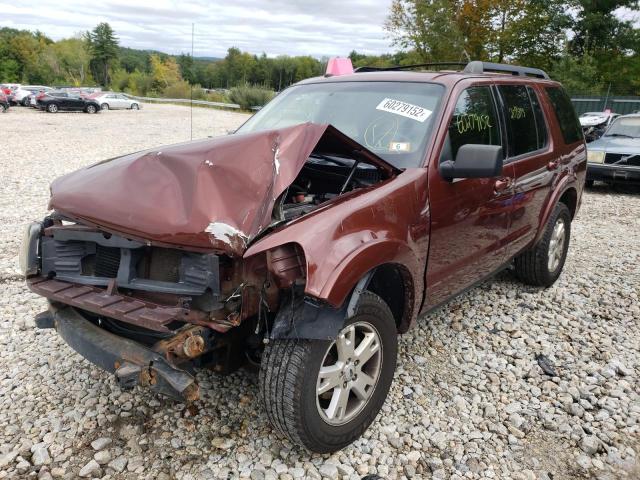 Photo 2 from auction – 2010 FORD EXPLORER X with VIN 1FMEU7DE0AUA24264
