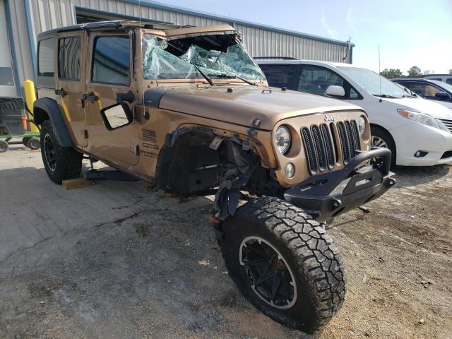 JEEP WRANGLER U 2015 with VIN 1C4BJWDG7FL711461 - Photo from auction