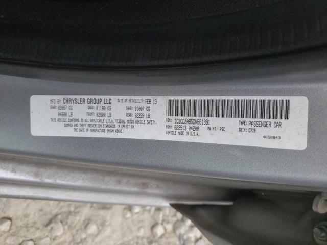 Foto 10 de la subasta – 2013 DODGE AVENGER SE con VIN 1C3CDZAB5DN661381