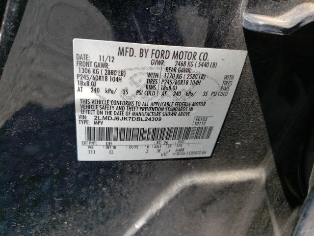 Photo 10 from auction – 2013 LINCOLN MKX with VIN 2LMDJ6JK7DBL24309
