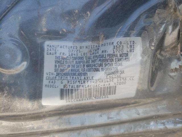 Photo 10 from auction – 2021 NISSAN VERSA S with VIN 3N1CN8BVXML900101