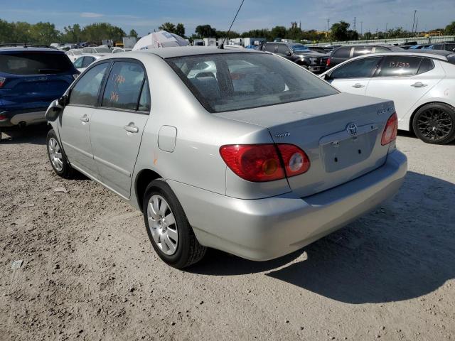 Photo 3 from auction – 2003 TOYOTA COROLLA CE with VIN 2T1BR32E33C082180