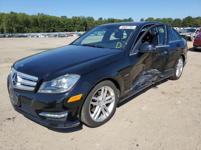 Photo 2 from auction – 2012 MERCEDES-BENZ C 250 with VIN WDDGF4HB5CA643555