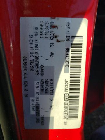 Photo 10 from auction – 2012 MAZDA MAZDA2 with VIN JM1DE1KY8C0146503