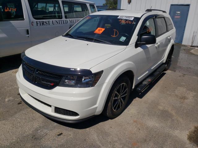 Photo 2 from auction – 2018 DODGE JOURNEY SE with VIN 3C4PDCAB6JT386061
