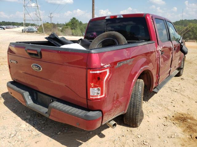Photo 4 from auction – 2017 FORD F150 SUPER with VIN 1FTEW1EF9HFA81595