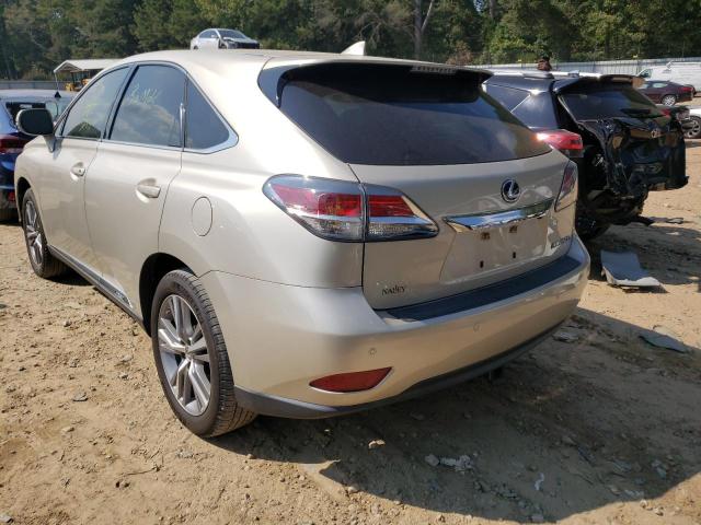 Photo 3 from auction – 2015 LEXUS RX 450H with VIN 2T2ZB1BA2FC004624