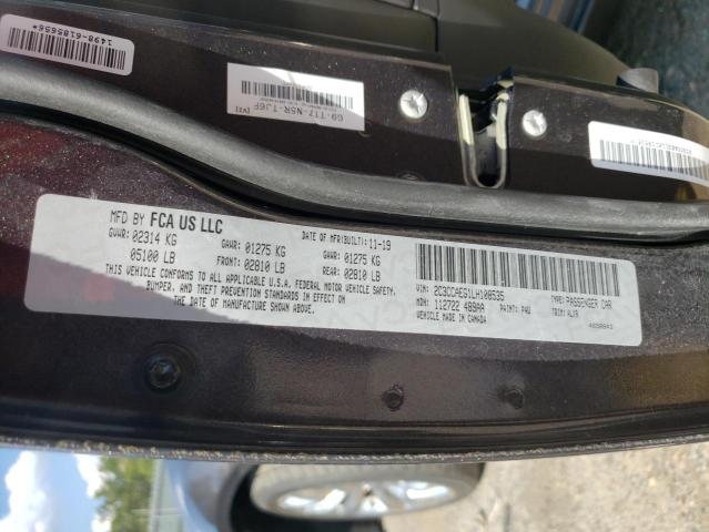 Photo 10 from auction – 2020 CHRYSLER 300 LIMITE with VIN 2C3CCAEG1LH108535