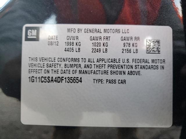 Photo 10 from auction – 2013 CHEVROLET MALIBU 1LT with VIN 1G11C5SA4DF135654