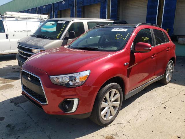 Photo 2 from auction – 2015 MITSUBISHI OUTLANDER with VIN 4A4AR4AW3FE056510