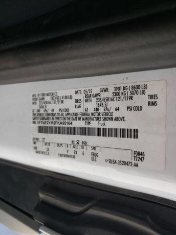 Photo 10 from auction – 2015 FORD TRANSIT T- with VIN 1FTNE2YM2FKA95104