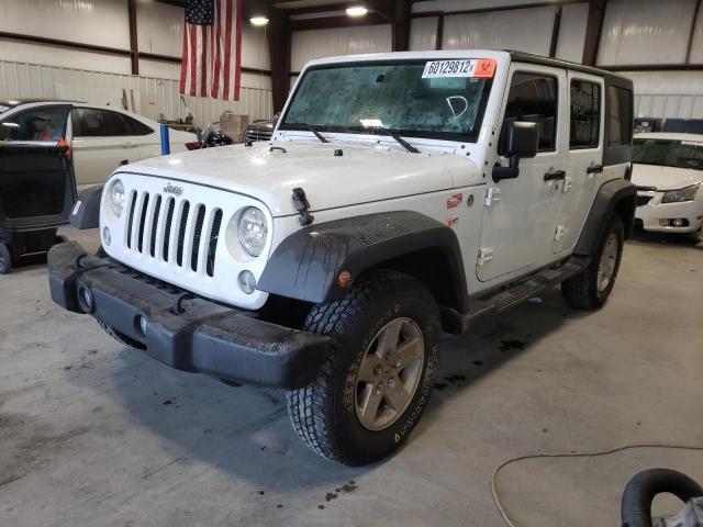 Photo 2 from auction – 2015 JEEP WRANGLER U with VIN 1C4BJWDGXFL736290