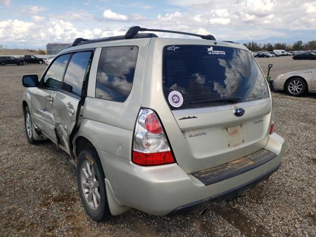 Photo 3 from auction – 2007 SUBARU FORESTER 2 with VIN JF1SG65647G708439