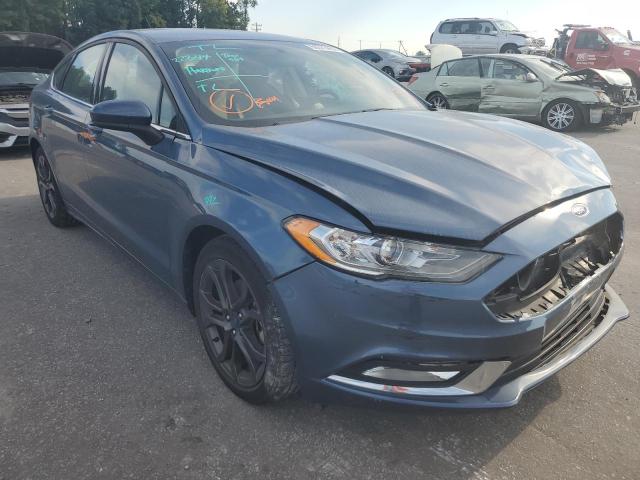 Photo 1 from auction – 2018 FORD FUSION SE with VIN 3FA6P0HDXJR200372