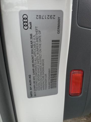 Photo 10 from auction – 2022 AUDI A5 PREMIUM with VIN WAUABCF5XNA004641