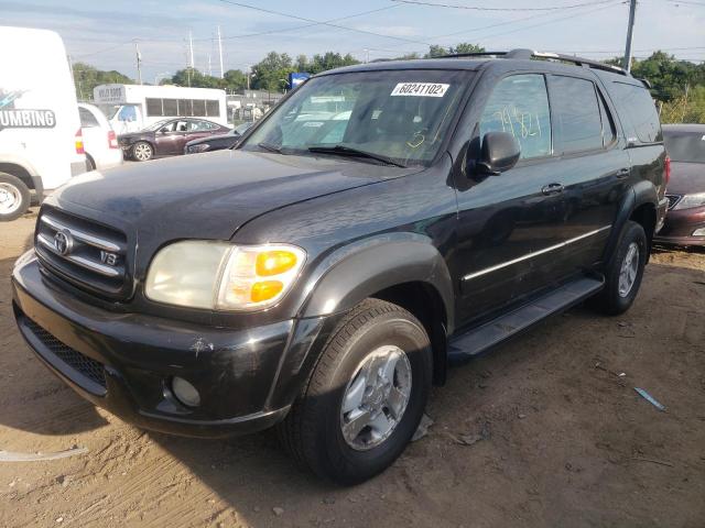 Photo 2 from auction – 2001 TOYOTA SEQUOIA LI with VIN 5TDBT48A91S053542
