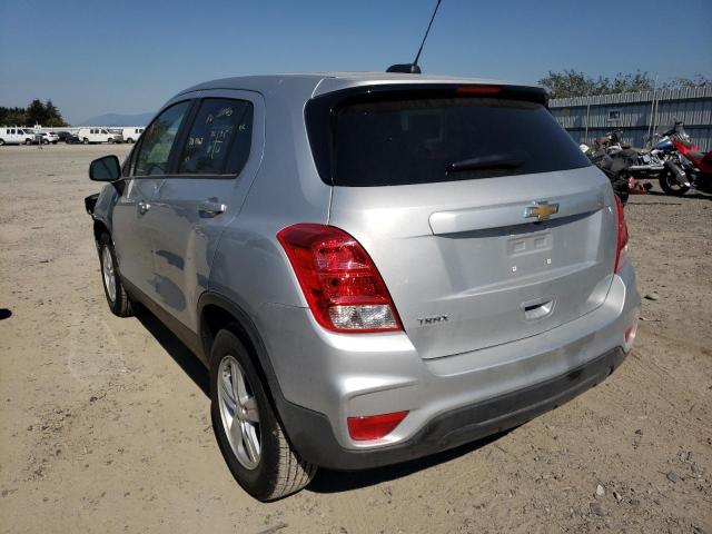 Photo 3 from auction – 2019 CHEVROLET TRAX LS with VIN 3GNCJKSB8KL339106