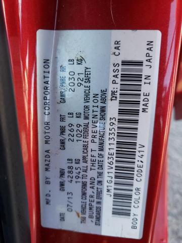 Photo 10 from auction – 2014 MAZDA 6 TOURING with VIN JM1GJ1V63E1133593