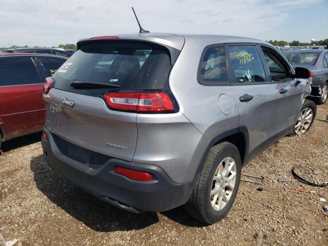 Photo 4 from auction – 2015 JEEP CHEROKEE S with VIN 1C4PJMAB6FW534550